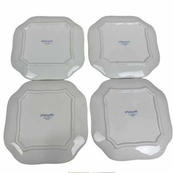 Pfaltzgraff set of 4 luncheon plates “The Snow Bear Collection” - Picture 2 of 7